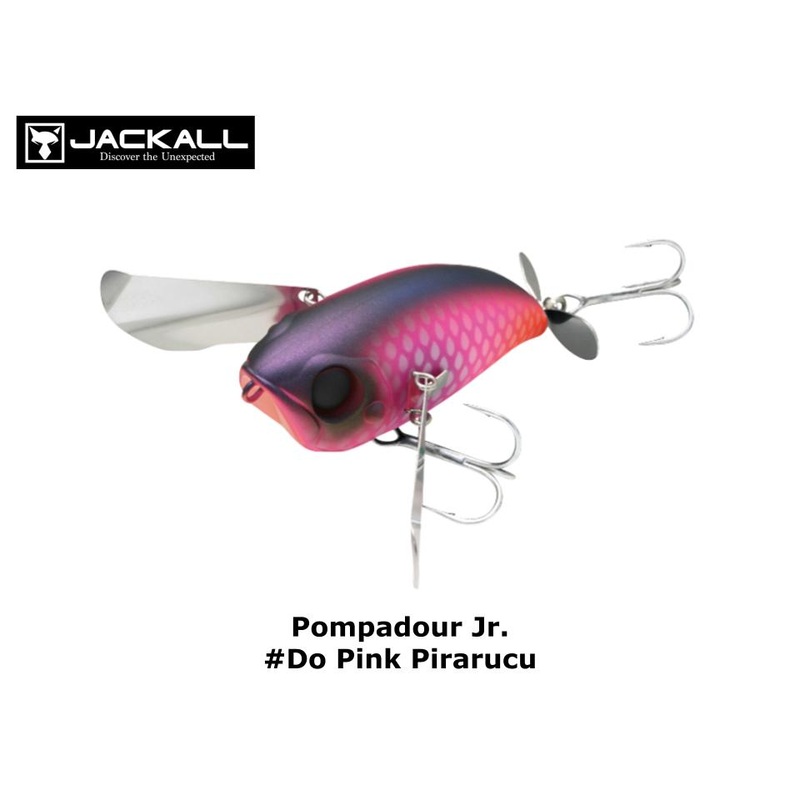 Jackall Pompadour Jr. #Do Pink Pirarucu