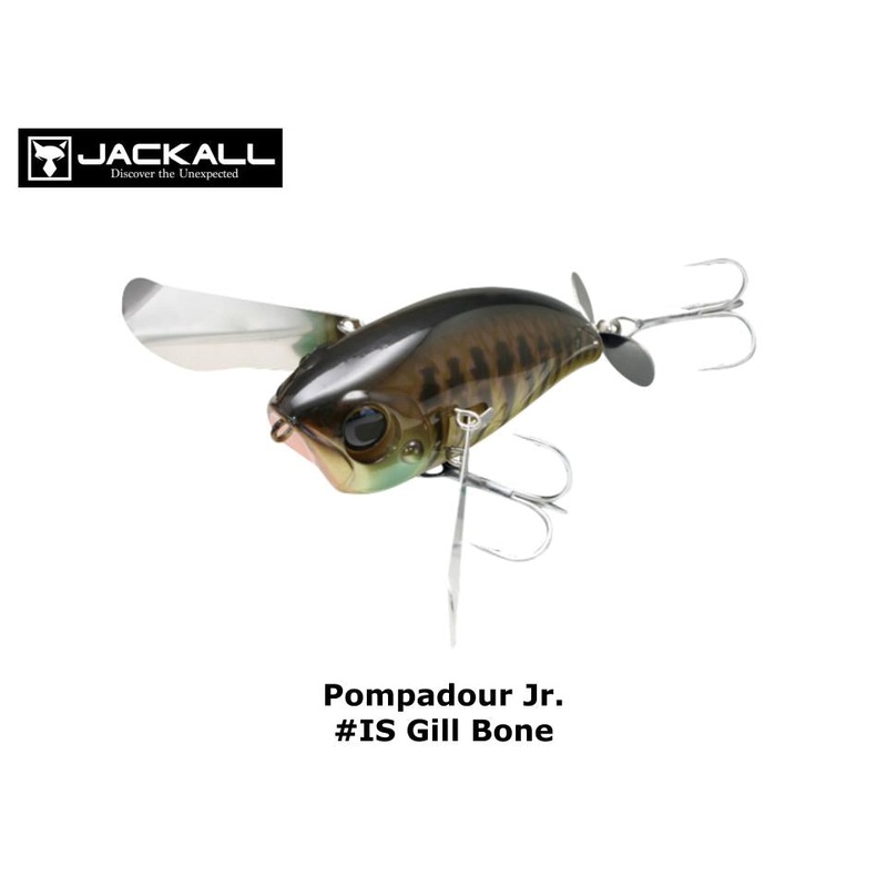 Jackall Pompadour Jr. #IS Gill Bone