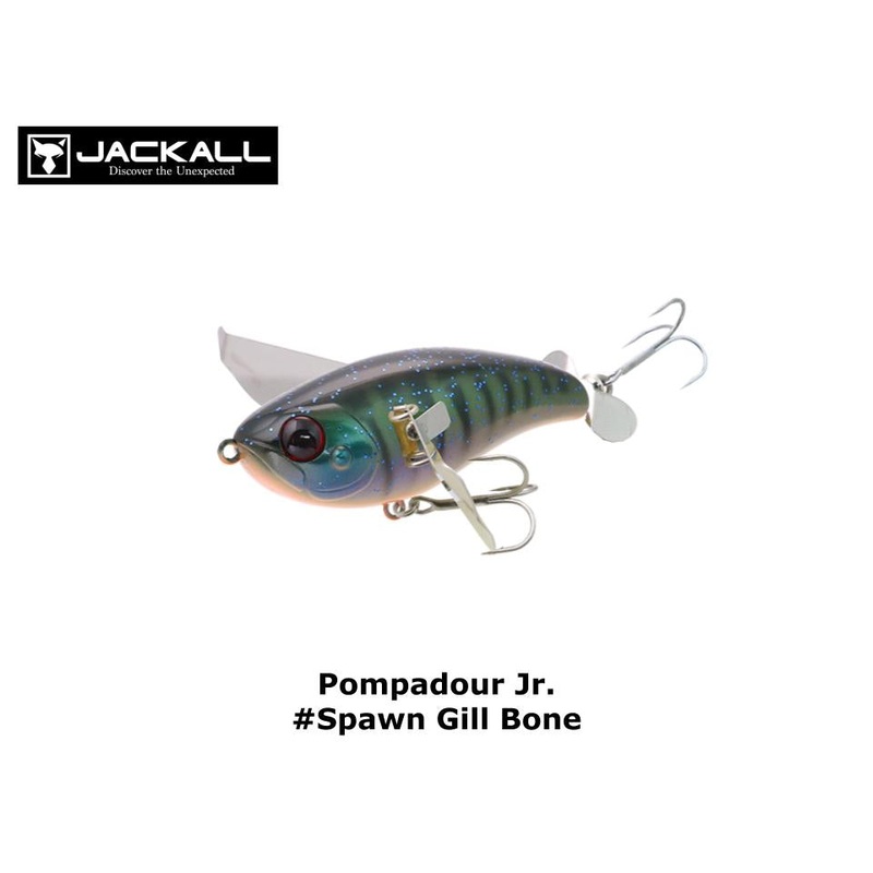 Jackall Pompadour Jr. #Spawn Gill Bone