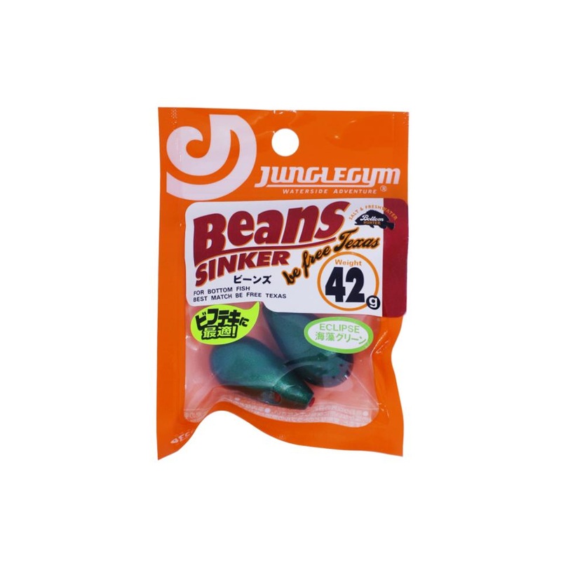 Junglegym x Eclipse Beans Sinker 42g #Seaweed Green for be free Texas