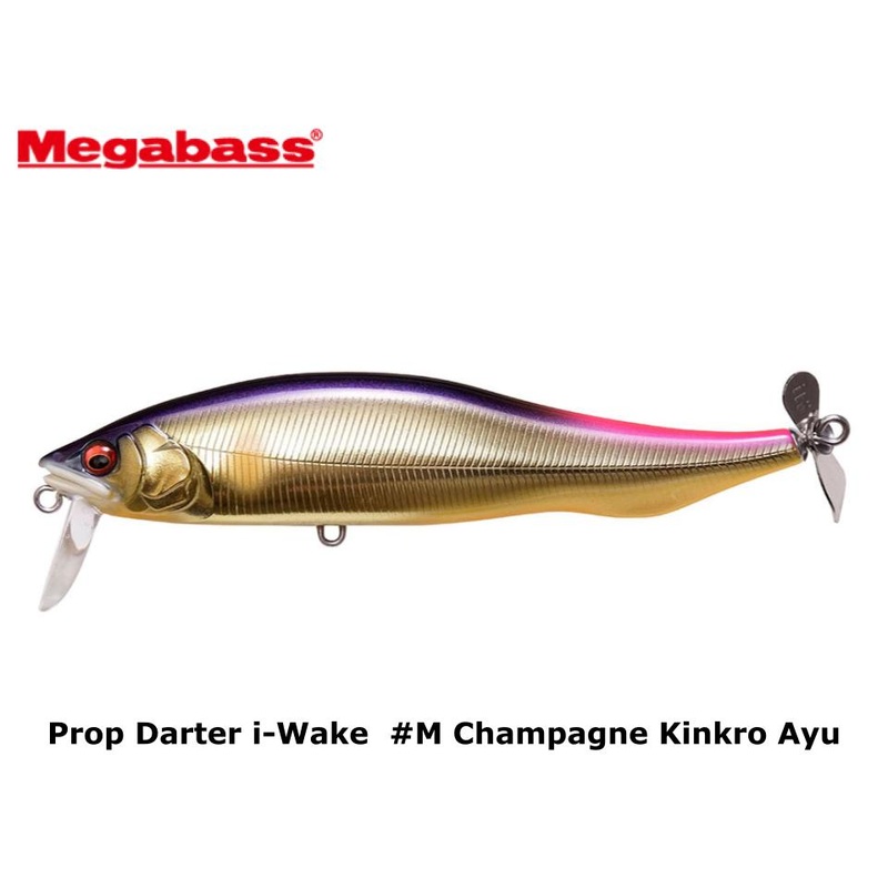 Megabass Prop Darter i-Wake #M Champagne Kinkro Ayu