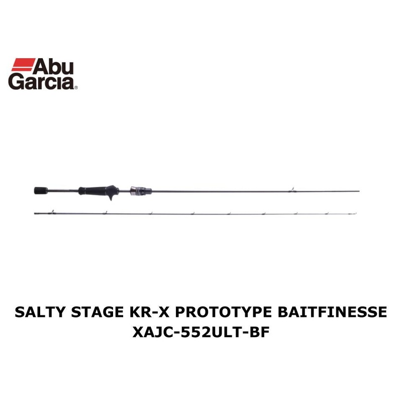 Abu Garcia Salty Stage KR-X Prototype Baitfinesse XAJC-552ULT-BF