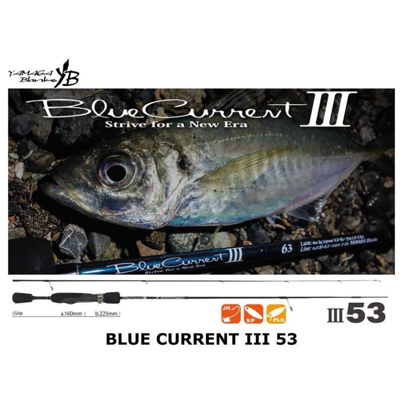 Pre-Order Yamaga Blanks Blue Current III 53