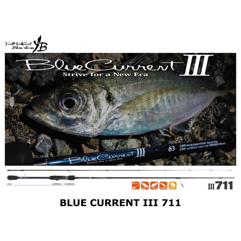 Pre-Order Yamaga Blanks Blue Current III 711