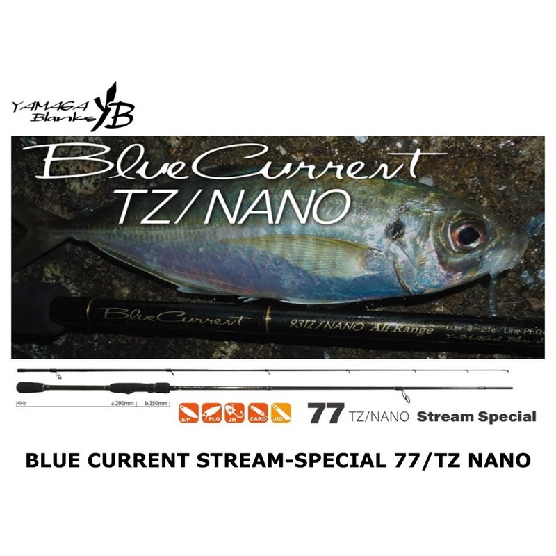 Pre-Order Yamaga Blanks Blue Current Stream-Special 77/TZ NANO