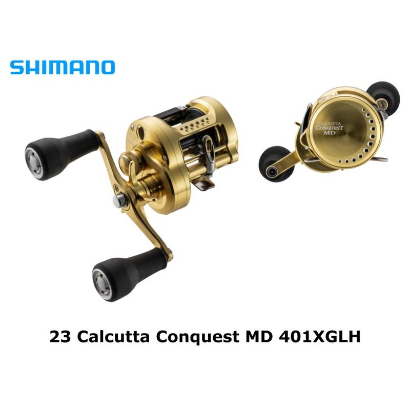 Shimano 23 Calcutta Conquest MD 401XGLH Left