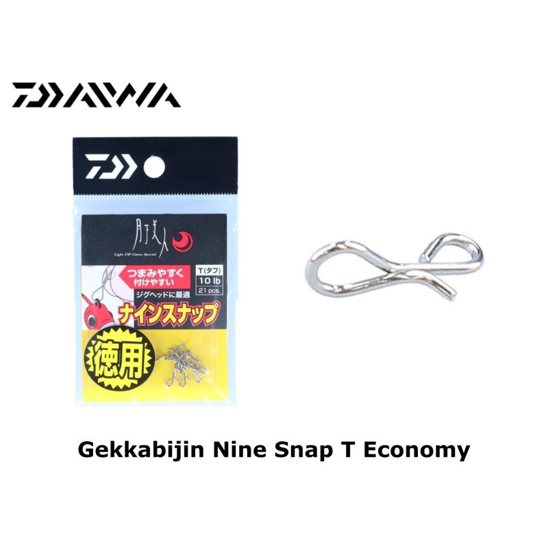 Daiwa Gekkabijin Nine Snap T Economy