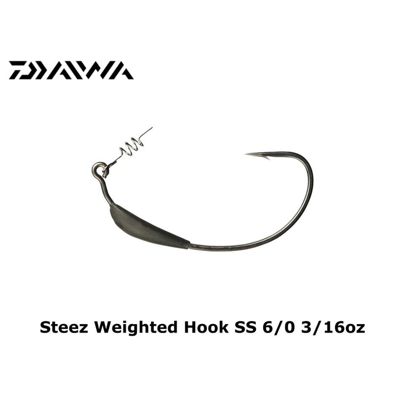 Daiwa Steez Weighted Hook SS 6/0 3/16oz