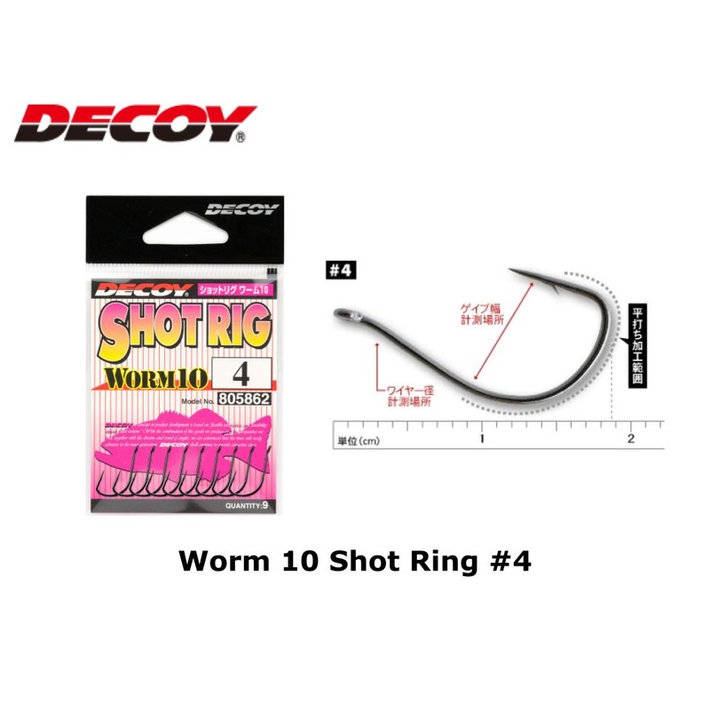 Decoy Worm 10 Shot Ring #4