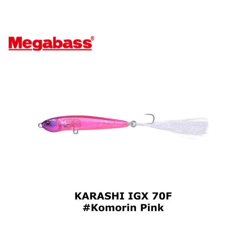 Megabass KARASHI IGX 70F #Komorin Pink