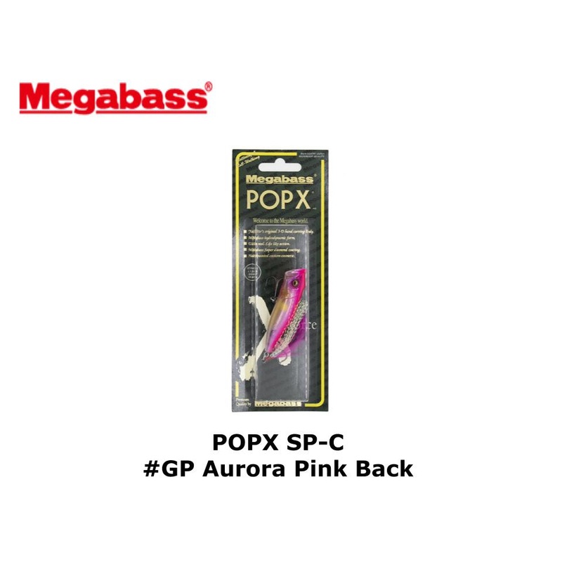 Megabass POPX SP-C #GP Aurora Pink Back