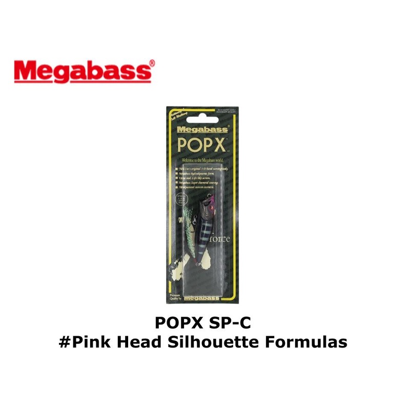 Megabass POPX SP-C #Pink Head Silhouette Formulas