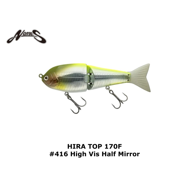Nories HIRA TOP 170F #416 High Vis Half Mirror