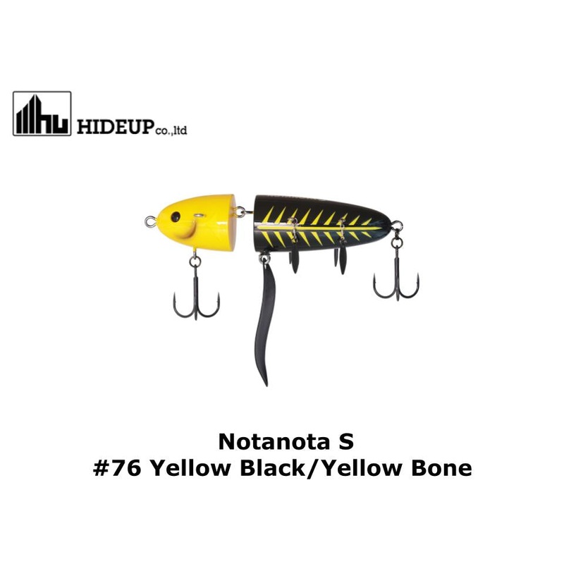 Hideup Notanota S #76 Yellow Black/Yellow Bone