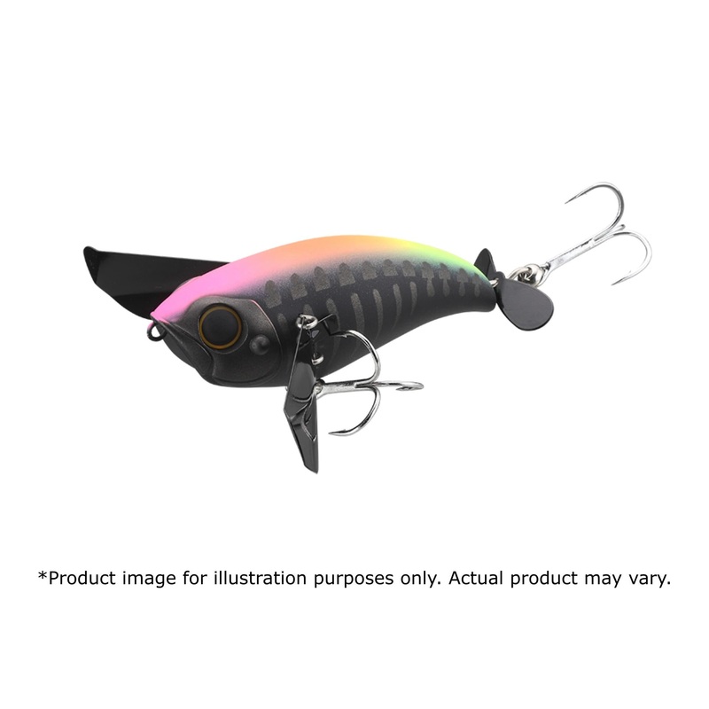 Jackall Pompadour Jr. #Luminous Black Bone