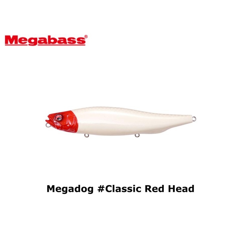 Megabass Megadog #Classic Red Head