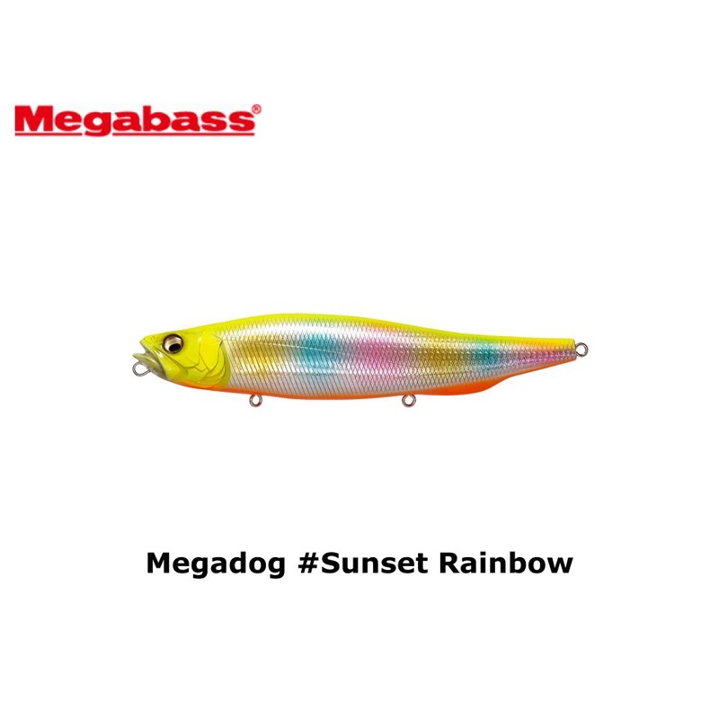 Megabass Megadog #Sunset Rainbow