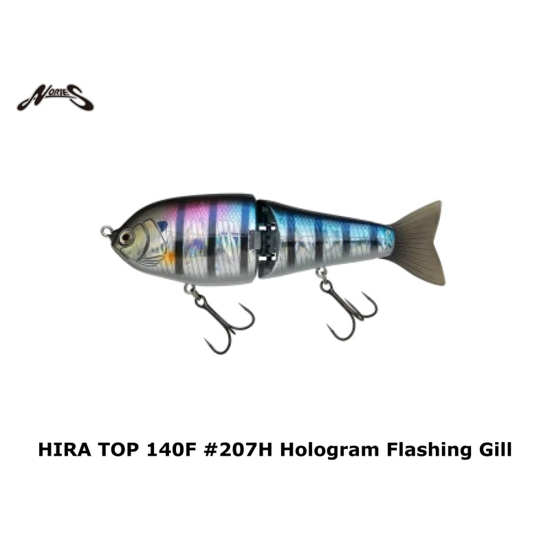 Nories HIRA TOP 140F #207H Hologram Flashing Gill