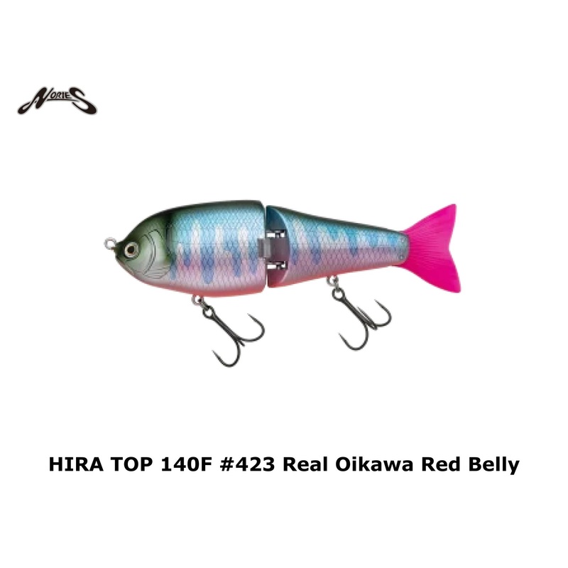 Nories HIRA TOP 140F #423 Real Oikawa Red Belly