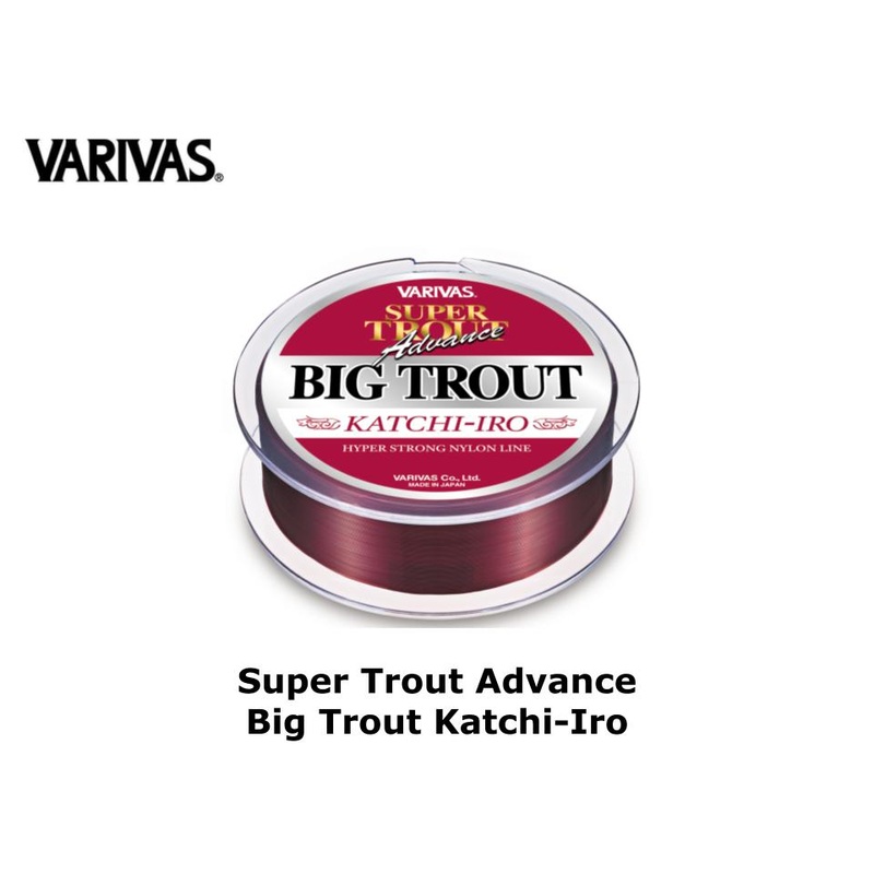 Varivas Super Trout Advance Big Trout Katchi-Iro 150m #8LB